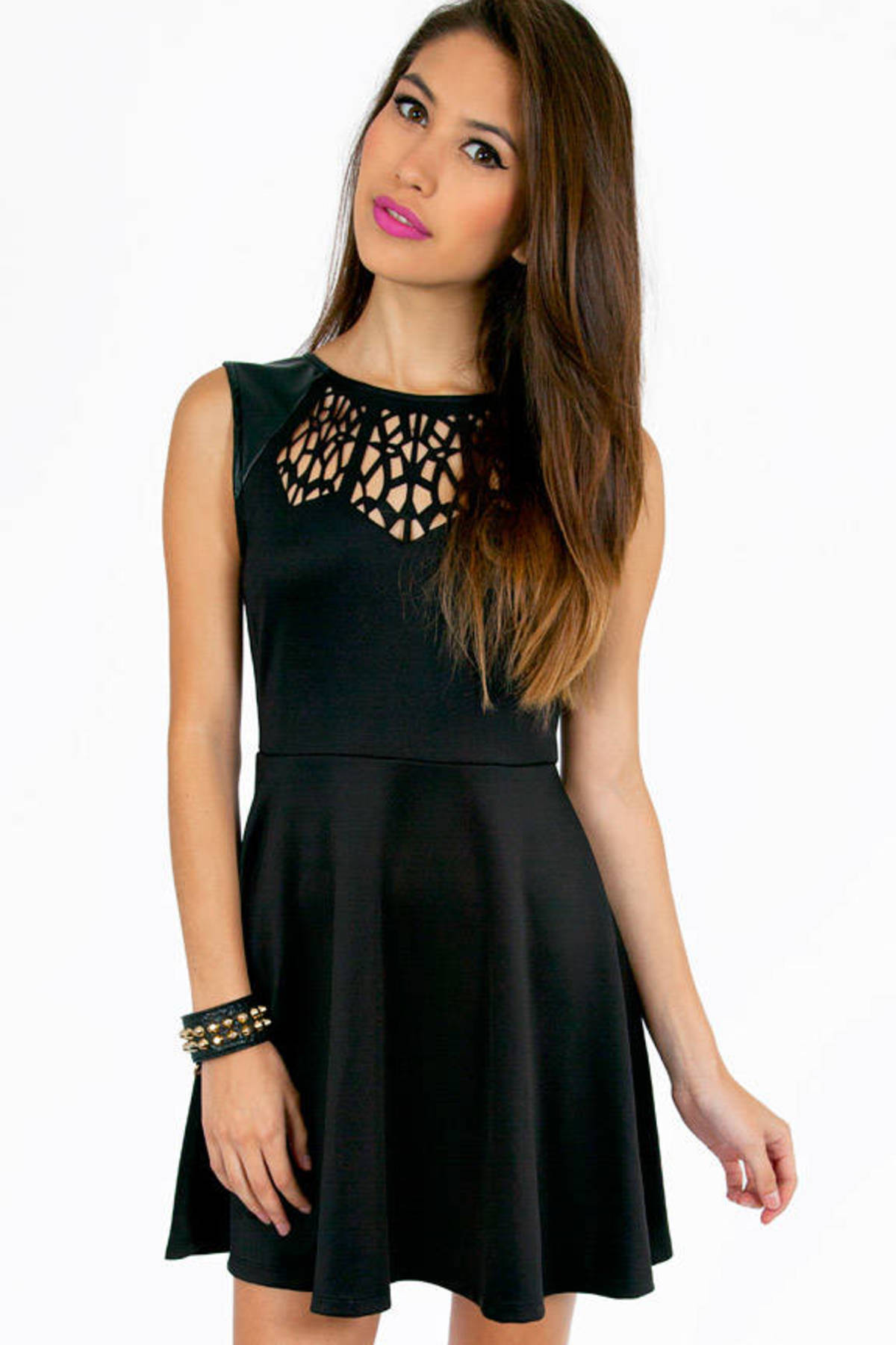 Give It a Twirl Dress in Black - $20 | Tobi US