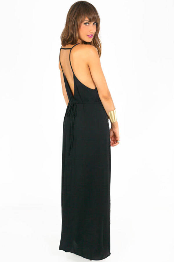 Miracle Maxi Dress in Black - $30 | Tobi US