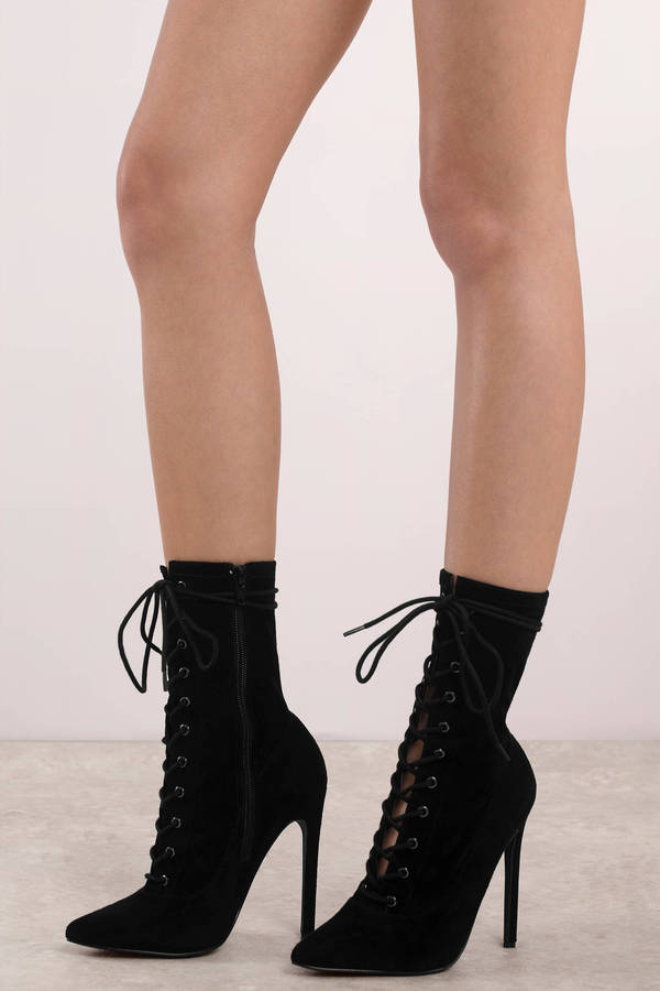 steve madden satisfied lace up booties