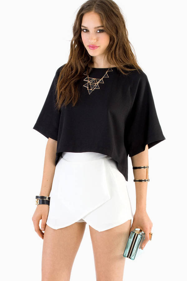 The Other Side Top in Black - $48 | Tobi US