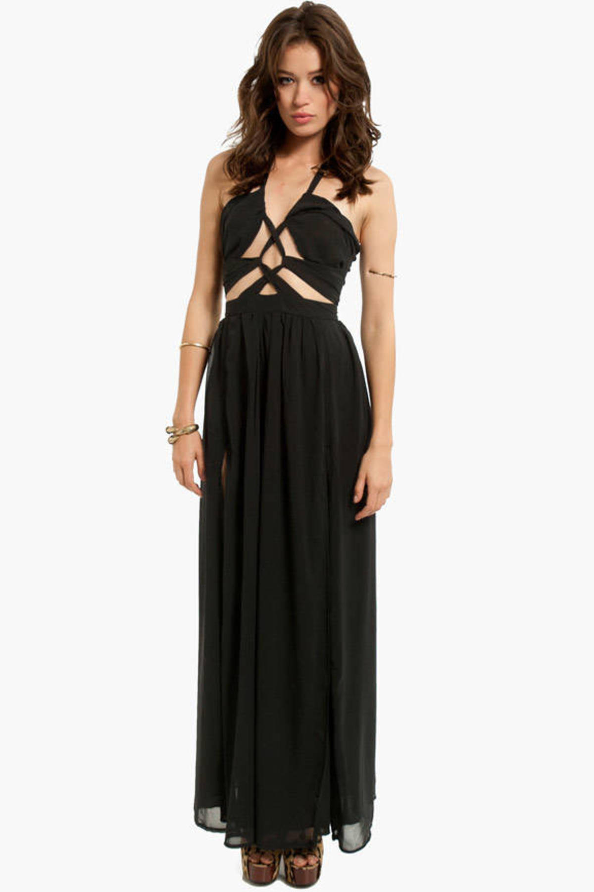 Vixen Maxi Dress in Black - $31 | Tobi US
