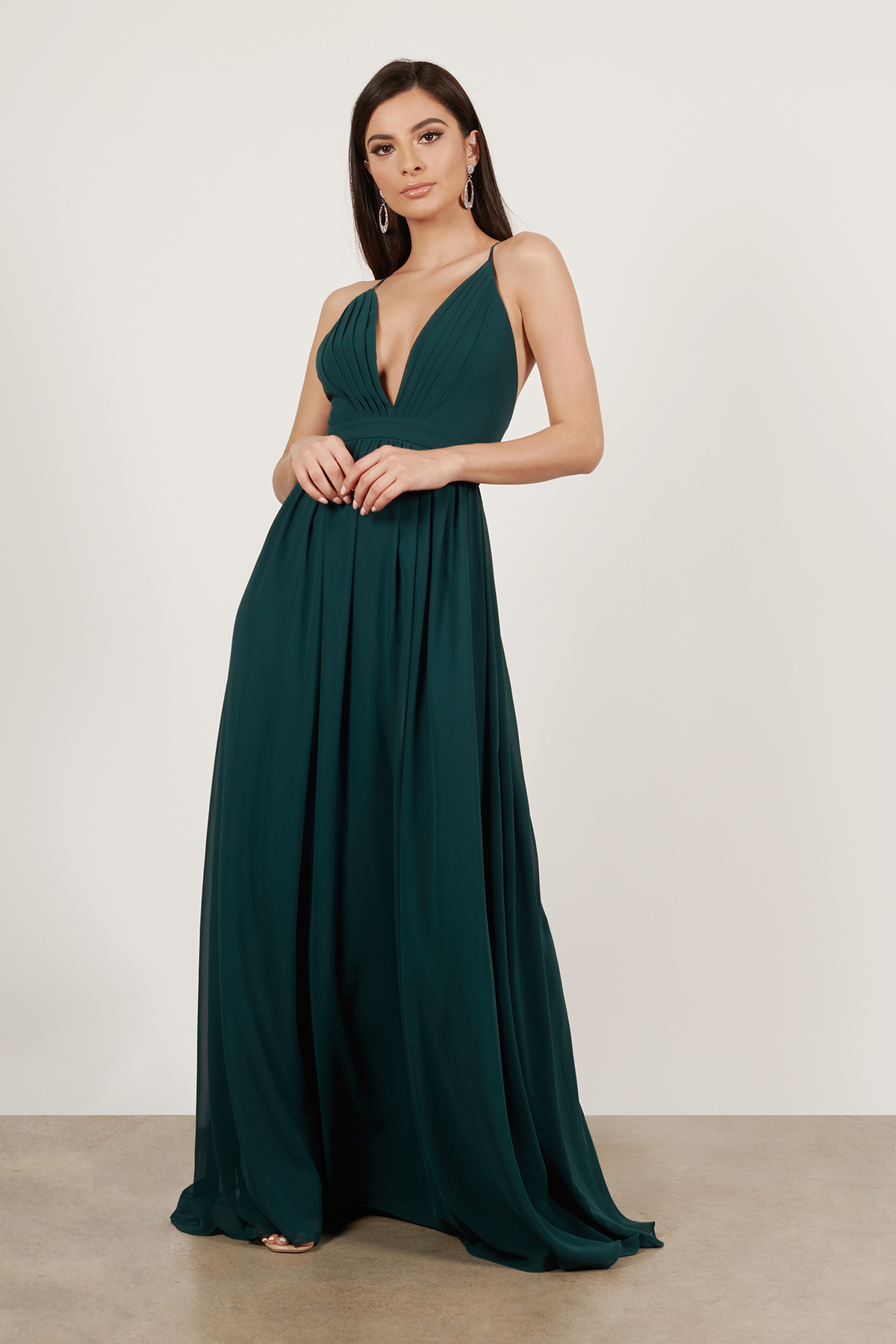 Etiquette Emerald Maxi Dress - $65 | Tobi US