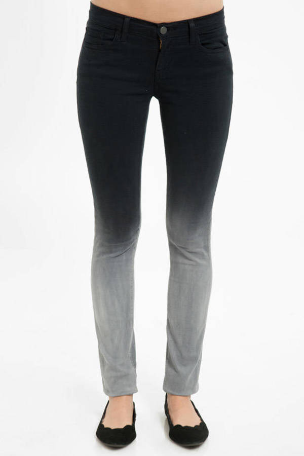 Knee Deep Skinny Jeans in Faded Black - $35 | Tobi US