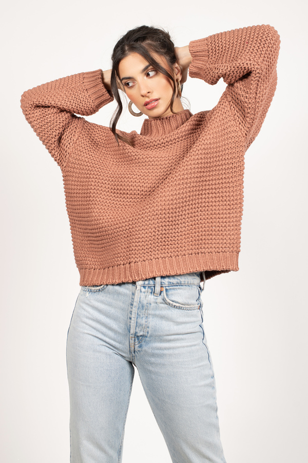 Cecilia Sienna Chunky Knit Sweater