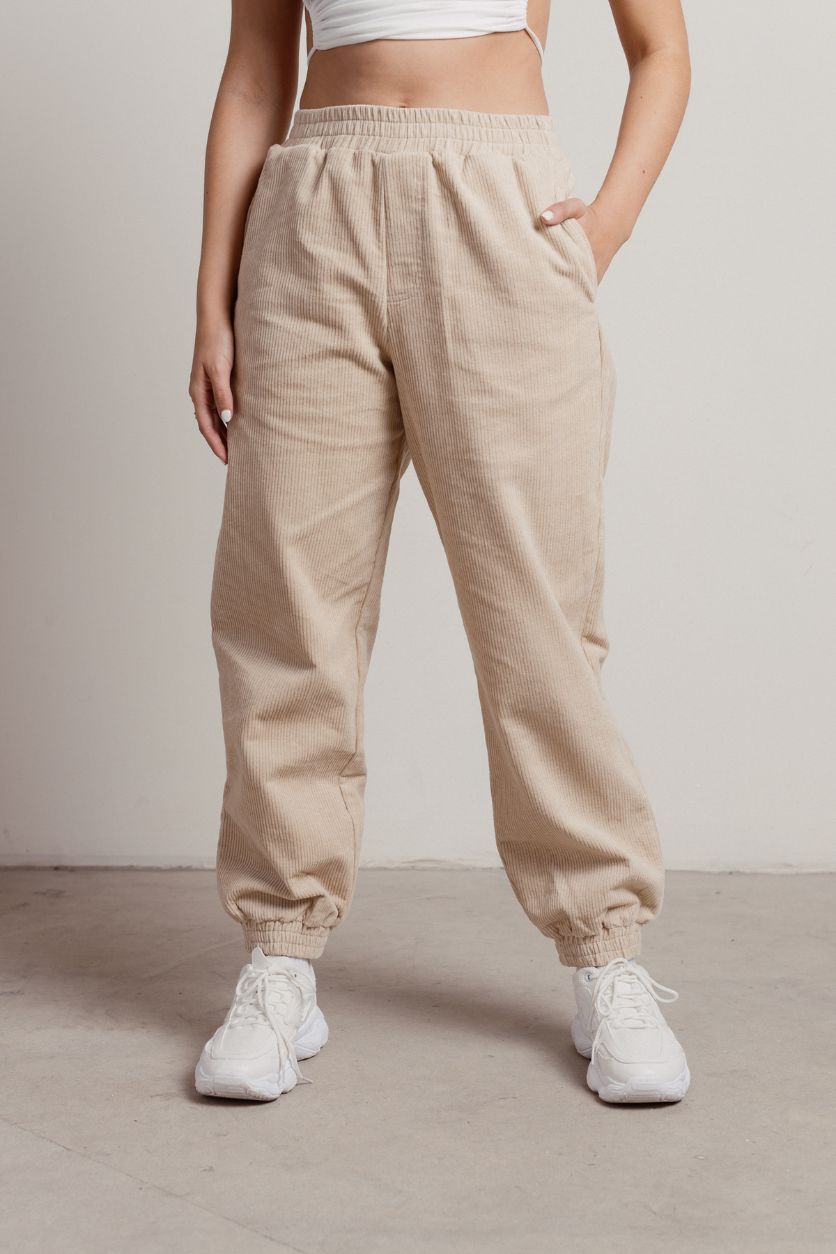 jogger corduroy