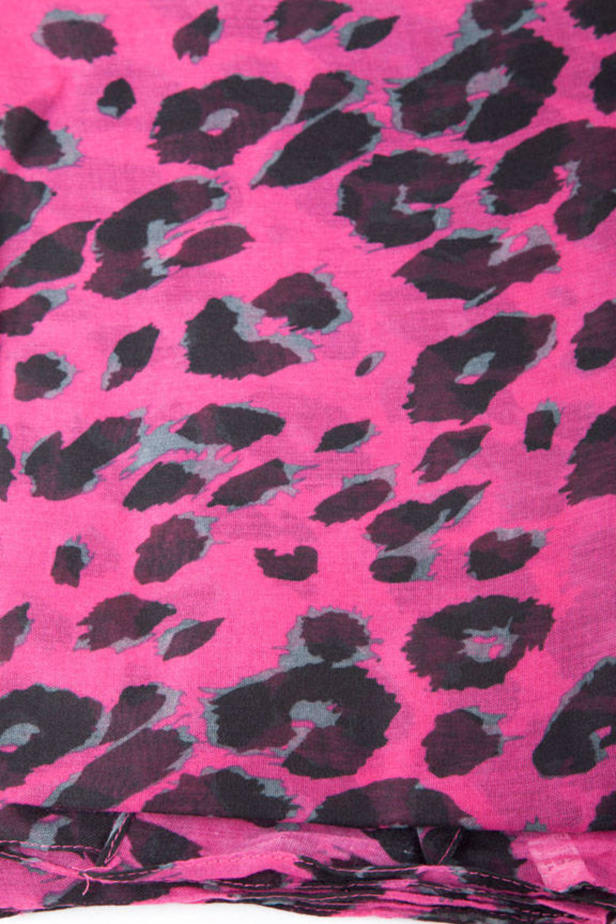 Cheetah Scarf in Pink - $8 | Tobi US