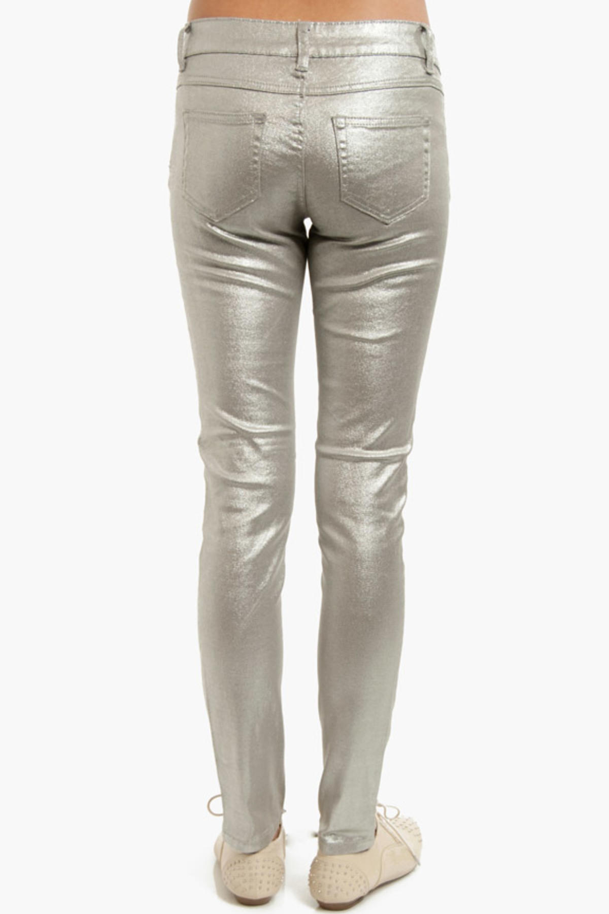 Tin Man Jeans in Silver - $14 | Tobi US