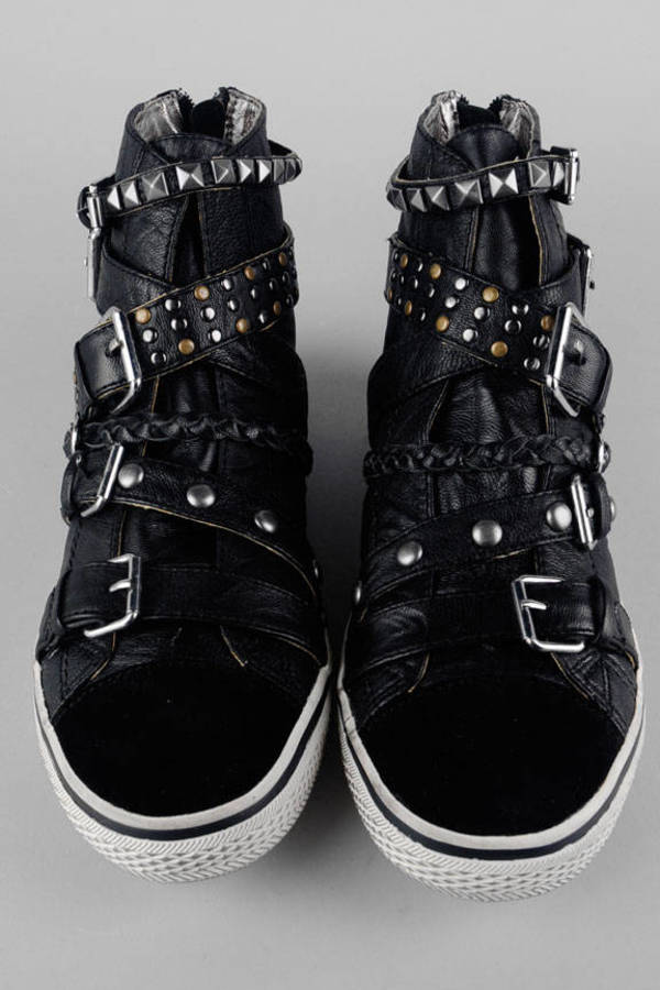 Cisco Kid Sneakers in Black - $21 | Tobi US