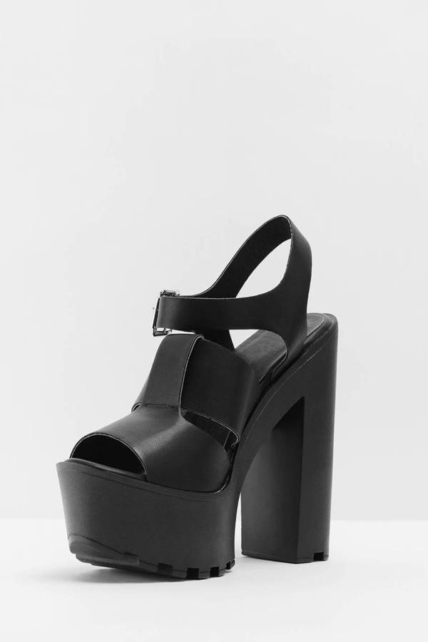 Harper Grace Heels in Black - $54 | Tobi US