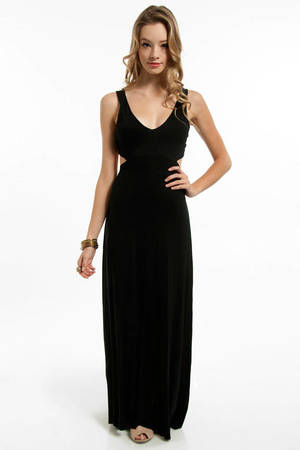 Fabulous Maxi Dress in Black - $58 | Tobi US