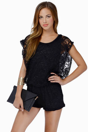 Redondo Breeze Romper in Black - $52 | Tobi US