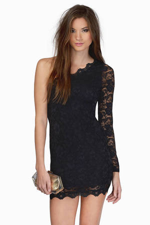 Shonti Lace Dress in Black - $48 | Tobi US