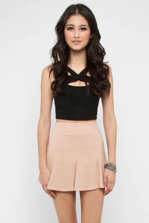 Flirty Short Skirt in Blush - $20 | Tobi US