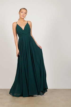 Evening Time Emerald Maxi Dress - $44 | Tobi US