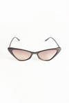 What A Dream Black Cat Eye Sunglasses