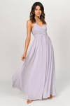 All About Tonight Lavender Maxi Dress
