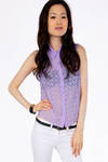 Frankly Bubbly Lilac Tank Top