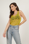 Doheny Towne Lime Tank Top