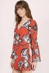 Finders Keepers Fly Away Floral Shift Dress