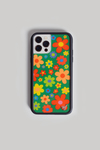Wildflower Bloom green iPhone Case