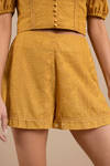 Finders Keepers Maella Marigold High Rise Shorts