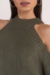 Half Thought Olive Sweater Dress