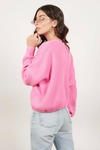 All I Am Pink Knit Sweater