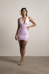 Asking You For A Dance Pink Multi Bodycon Dress