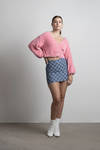 Onto You Pink Sweater Cardigan