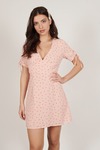 Rox Pink Hearts Mini Dress