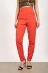 Jennie Red Orange Skinny Pants