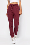 French Kiss Wine Terry Jogger