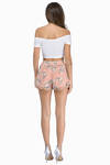 Floral Romance Shorts in Blush Floral