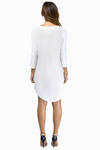 Down Low Tunic Dress in Ivory