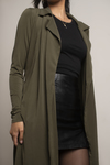 Sienna Olive Duster Cardigan