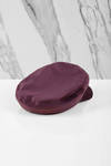 New Era Purple Velvet Cadet Hat