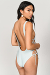 Taking Sides Silver Mint One Piece