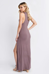 All There Is High Taupe Dress