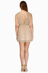 Luxe Primettes Skater Dress in Taupe