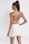 Kristen White Lace Bodycon Dress