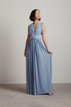 Make Magic Blue Multiway Maxi Dress