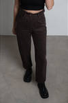 Tianna Brown Corduroy Straight Pants