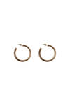 Lana Gold Medium Sized Chunky Hoop Earrings