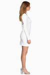 Wild For The Night Ivory Bodycon Dress