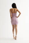 Dannica Lilac Bodycon Mini Dress