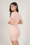 Rox Pink Hearts Mini Dress